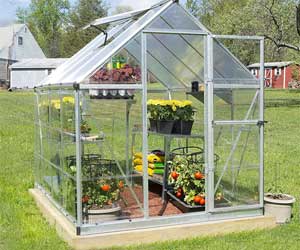 Palram Hybrid Hobby Polycarbonate Greenhouse Kit
