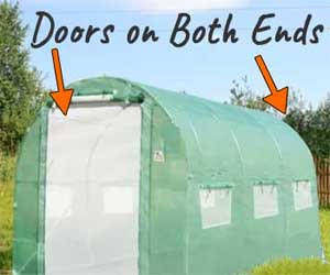 Tunnel Style Portable Greenhouse Kit