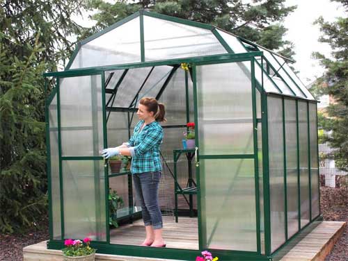 Grandio Elite Greenhouse Kit with Roof Vents