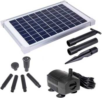 Solar Water Pump for Greenhouse - Cost Efficient, Works During Day, Easy Ste Up